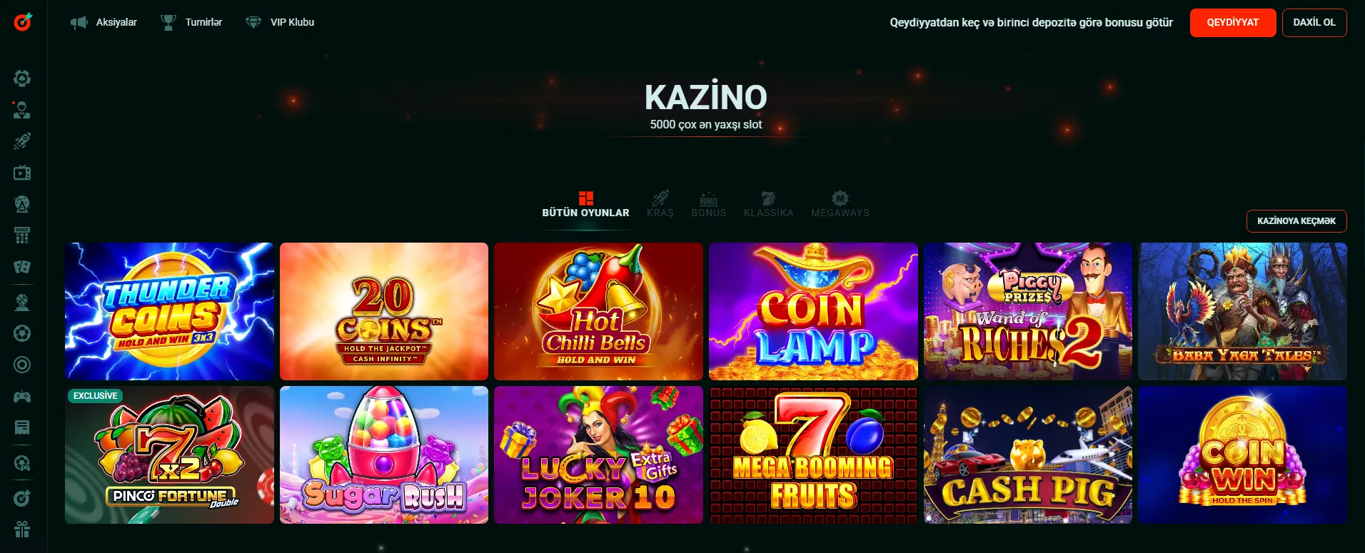 Pinco app-də populyar oyunlar və üstünlüklər Populyar oyunlar Pinco app-də